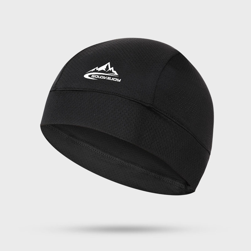 Men's Ice Silk Cycling Cap Skull Cap, Quick Dry Breathable Sun Hat, UPF 50+ UV Blocking Outdoor Sports Cap for Running Camping Travel