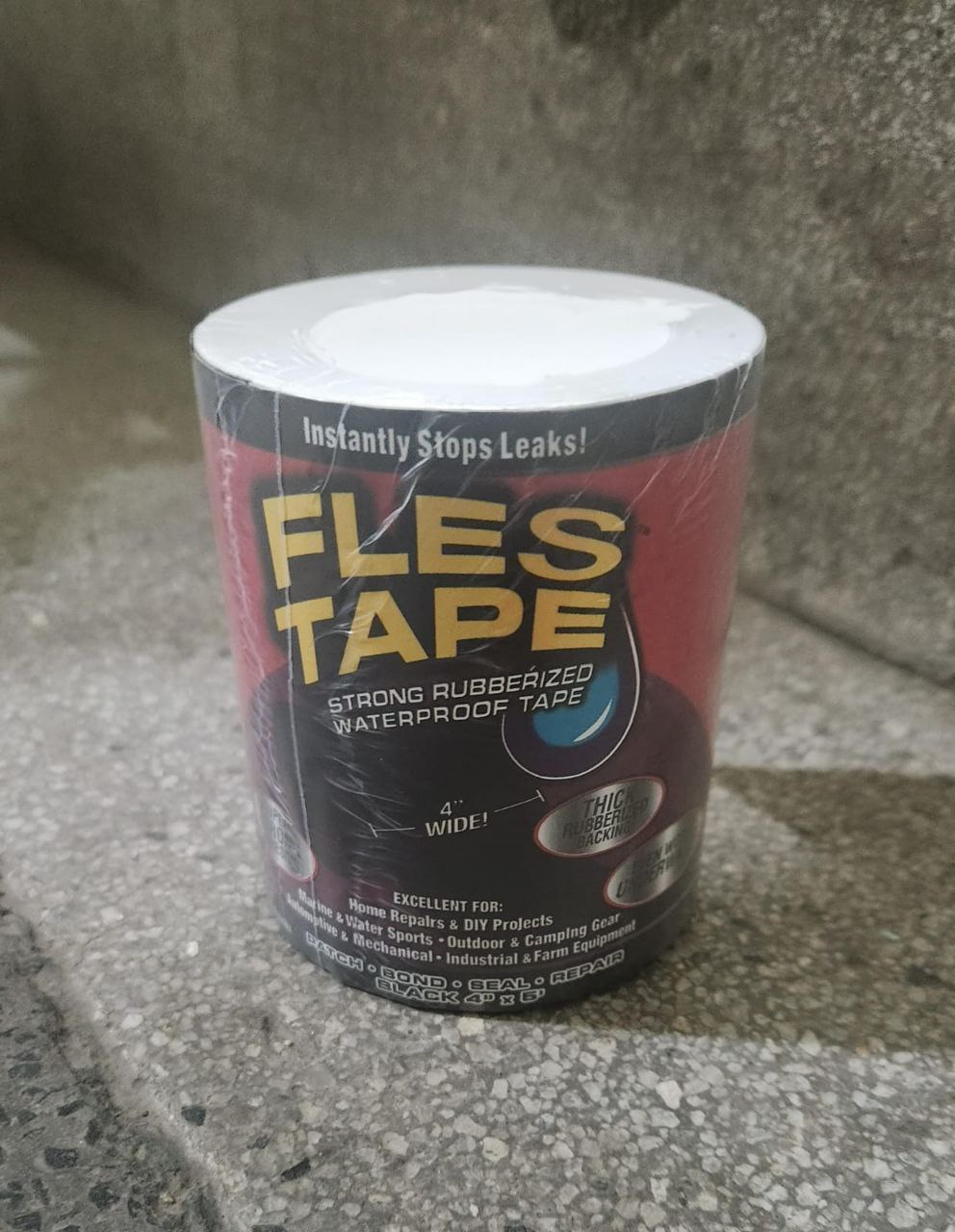 Original WATER TAPE. water tape, Paste directly without preparation,Block the water outlet instantly when pasting, even if the water does not stop, Super sticky, durable waterproof seal.