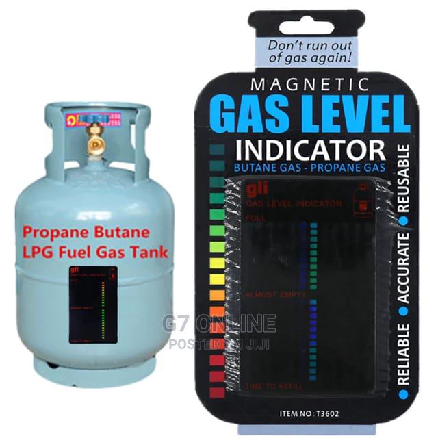 Magnetic Gas Level Indicator, Never run out of cooking gas without warning Get your reliable accurate low priced (single use), video has more info