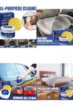 Original 100g Stain Away all purpose cleaning cream for stain removal, polishing dry wood, cleaning tiles etc