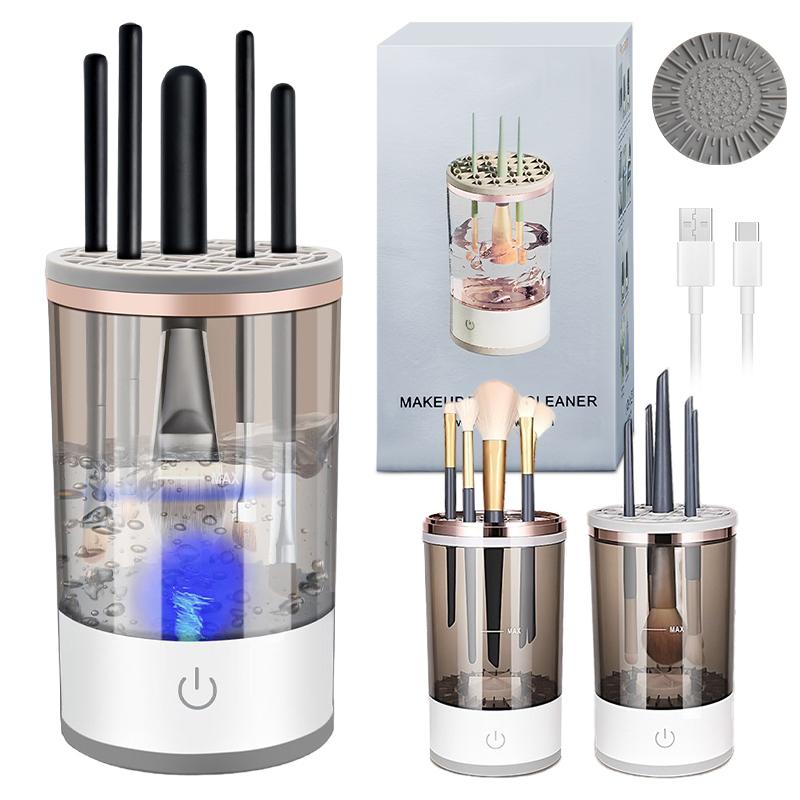 Quick Wash & Dry Makeup Brush Cleaner ,Portable&Automatic ,Brushes,Beauty blenders ,foundation brushes ,Cleaner Cleanser Machine, beauty blender, make up tool must have