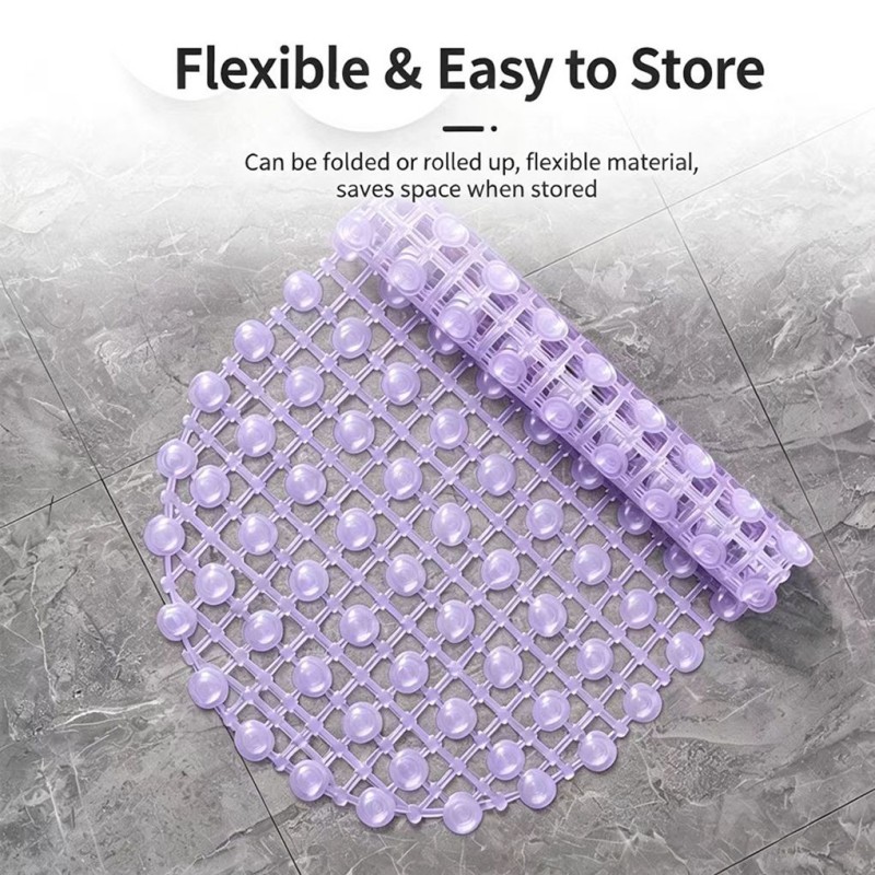 Toilet Room Shower Bathtub Shower Room Mat Bathroom Foot Mat With Suction Cups Pvc Bathroom Mat Carpet