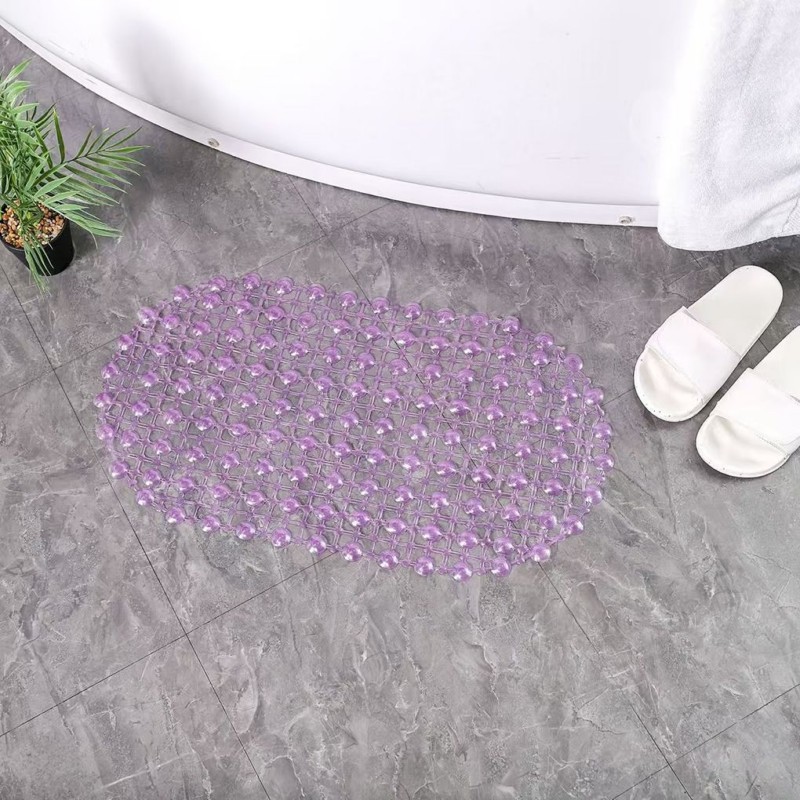 Toilet Room Shower Bathtub Shower Room Mat Bathroom Foot Mat With Suction Cups Pvc Bathroom Mat Carpet