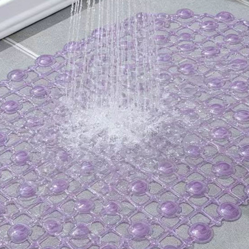 Toilet Room Shower Bathtub Shower Room Mat Bathroom Foot Mat With Suction Cups Pvc Bathroom Mat Carpet