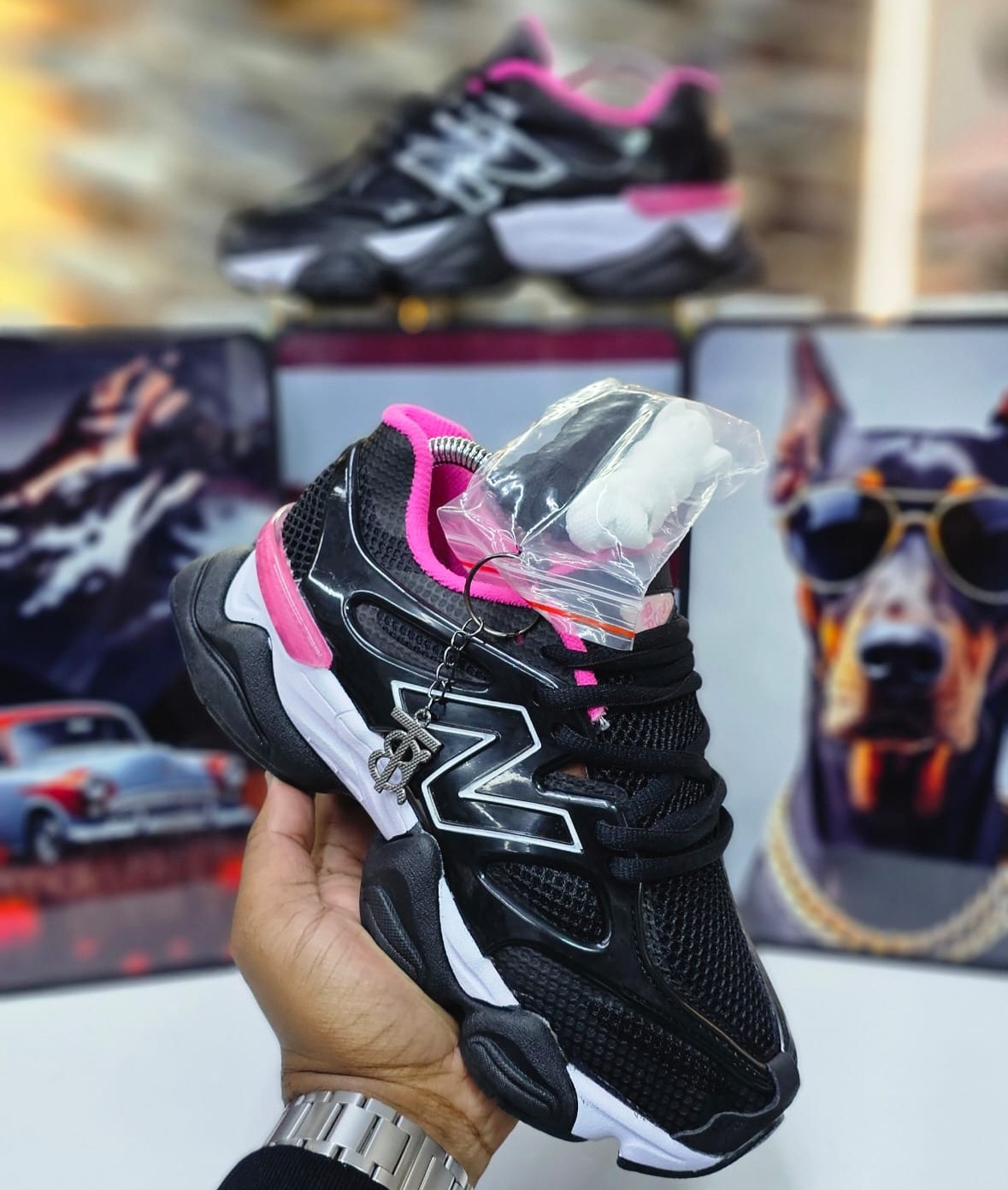 🔥 NEW ARRIVAL SNEAKERS (NB) BALANCE 9060 EDITION TRAINERS (BLACK PINK) ,HIGH QUALITY SNEAKERS WHITE & BLACK. KIDS SNEAKERS, KIDS SHOES, Best shop for Airforce, Air jordan, Airmax tn, Air force sneake