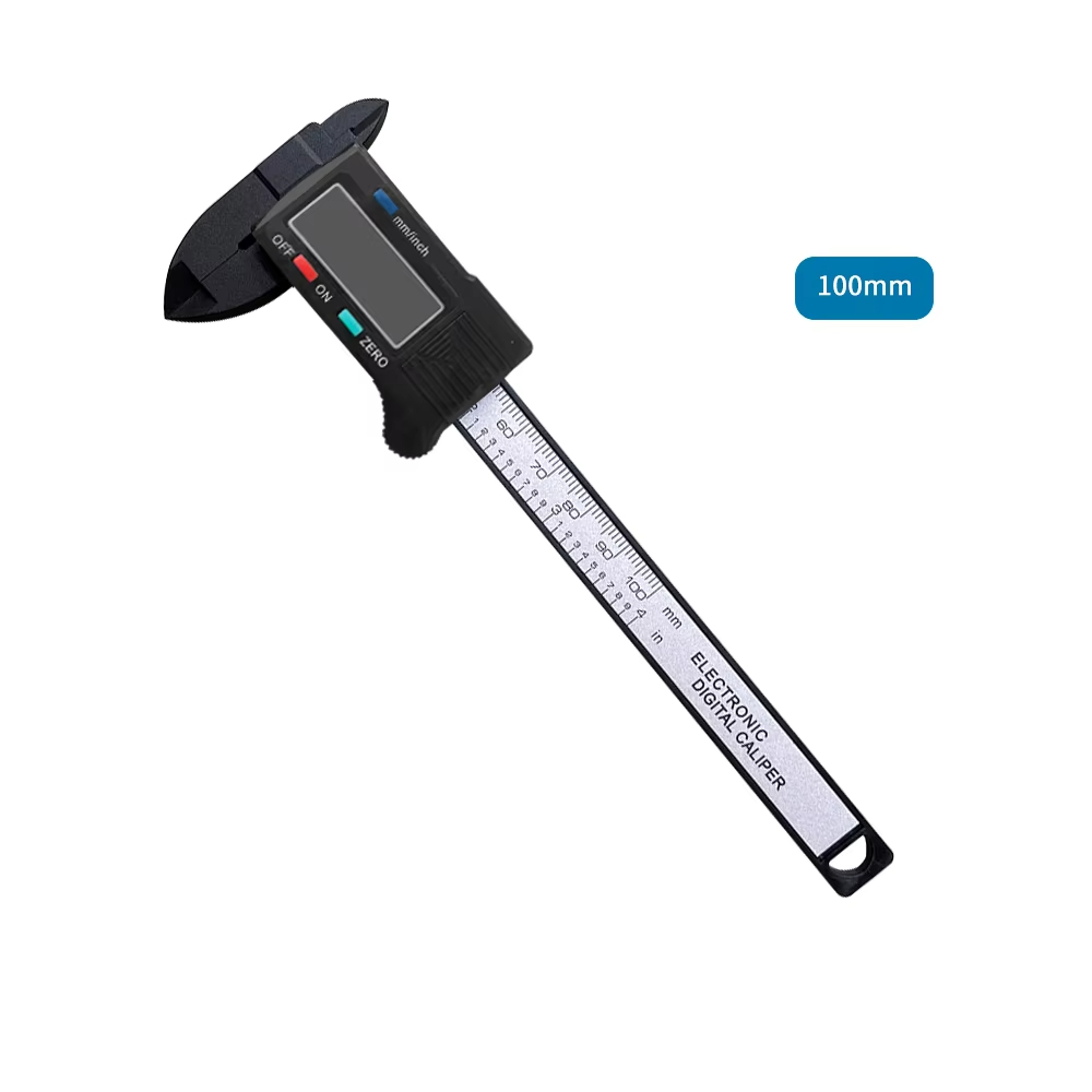 Electronic Digital Caliper Carbon Fiber 150mm 100mm Dial Vernier Caliper Gauge Micrometer Measuring Tool Digital Ruler