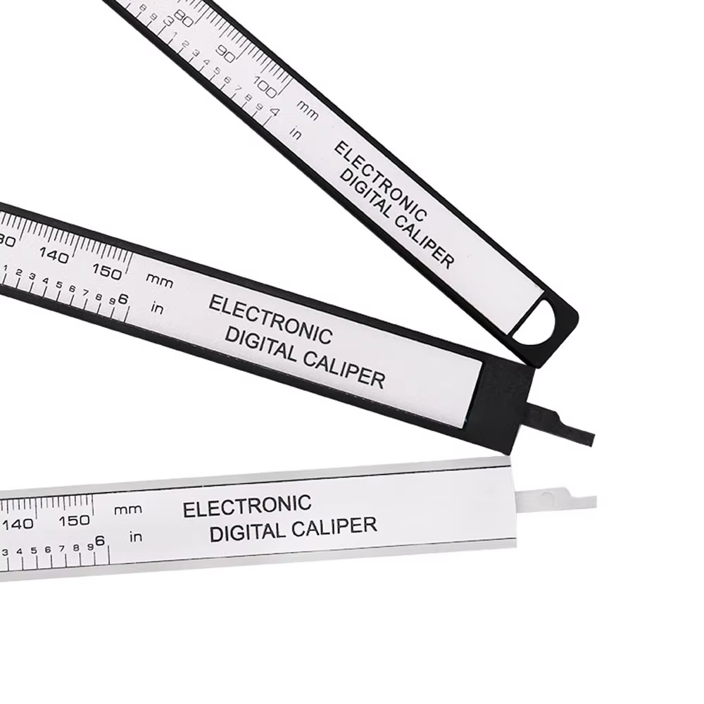 Electronic Digital Caliper Carbon Fiber 150mm 100mm Dial Vernier Caliper Gauge Micrometer Measuring Tool Digital Ruler