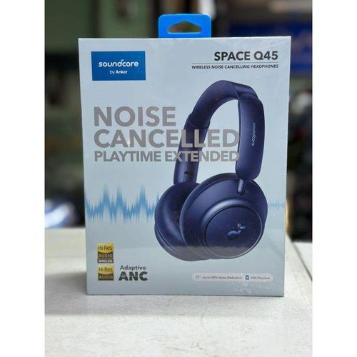 Anker Soundcore Space Q45 Headphones - Black, 50H Playtime, ANC, Bluetooth