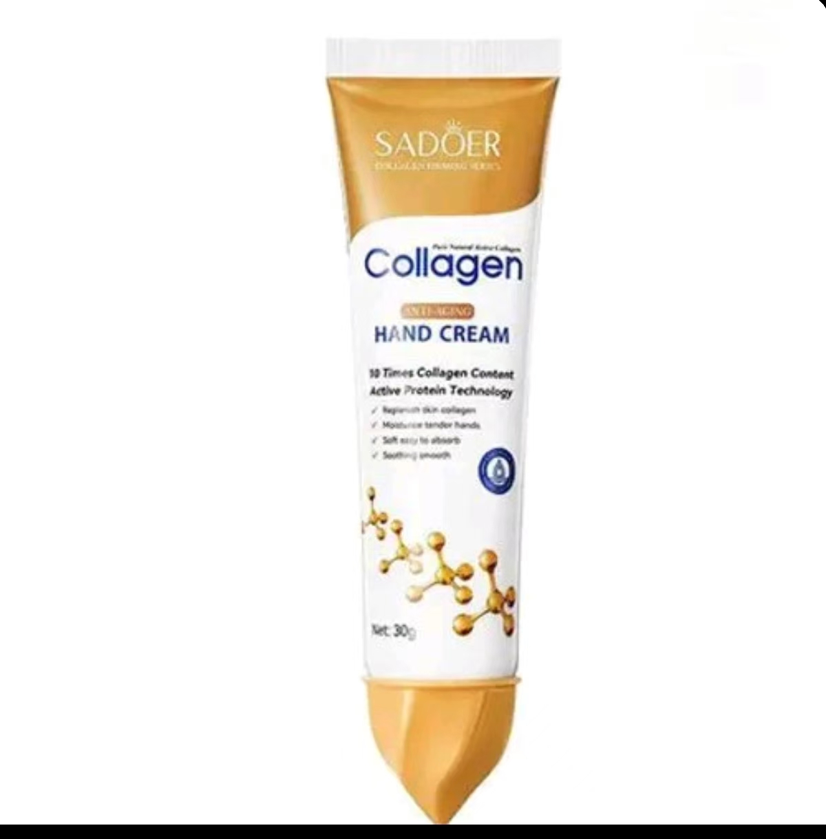Collagen Anti Wrinkle Hand Cream, Moisturizing Repair Dry Cracked Rough Hands, Anti-Aging Whitening Nourishing Hand Lotion For African Dry Skin