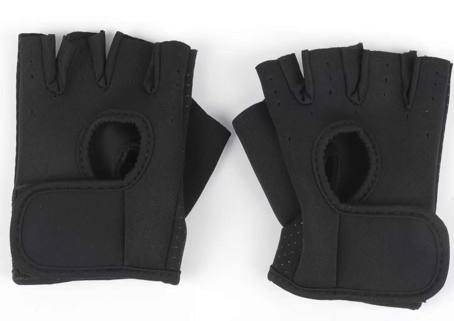 Unisex Half Finger Sports Gloves Anti‑Slip Shock‑Absorbing Breathable Gym Fitness Gloves for Cycling Biking Weight Lifting Climbing Boating Fishing Workout