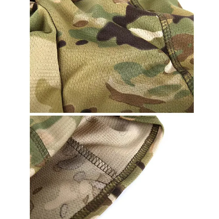 Tactical Camouflage Balaclava Full Face Mask Windproof Breathable Hood for Airsoft Wargame CS Hunting Cycling Motorcycle Outdoor Sports