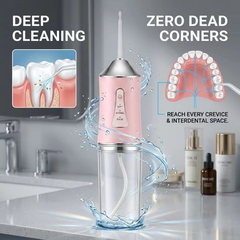 Electric Portable Toothbrush For Oral Rinsing Home-Use Smart Toothbrush.