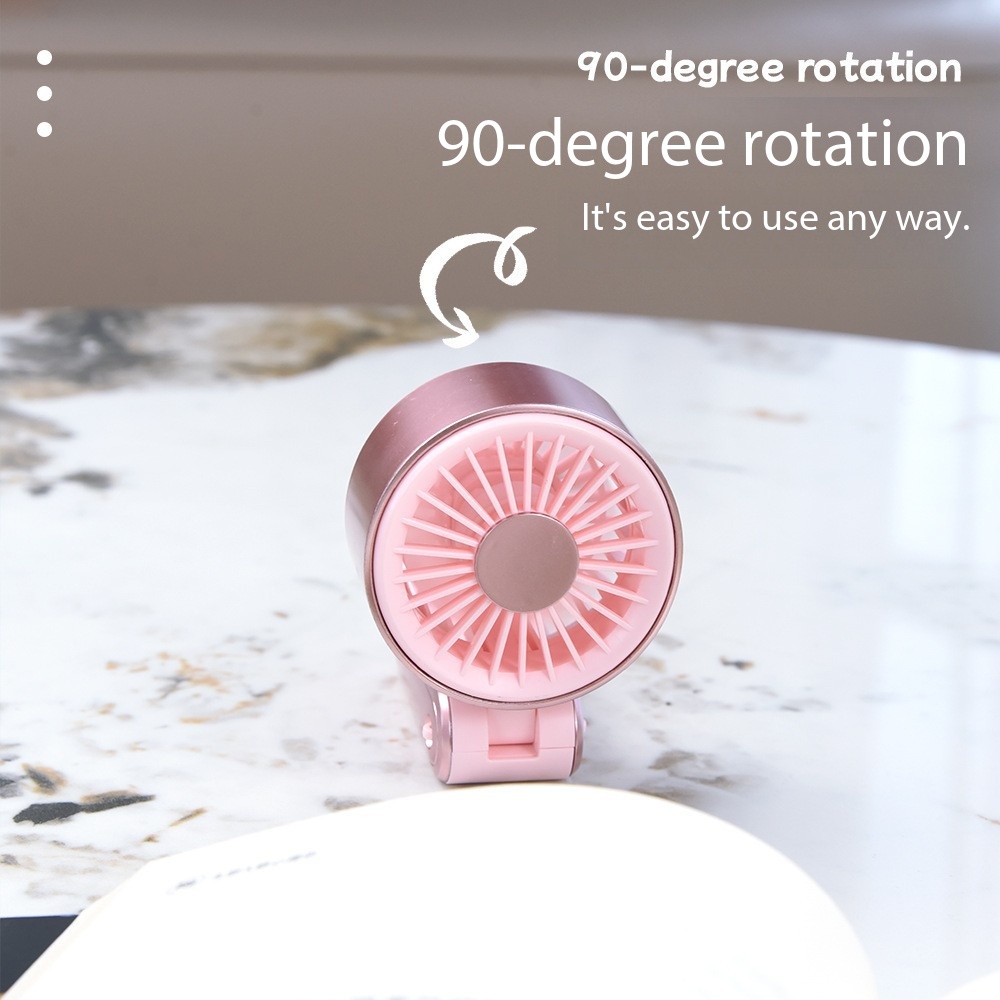 New model fan - rechargeable, foldable, portable electric fan, USB mini version, powerful, handheld, small size, compact fan.