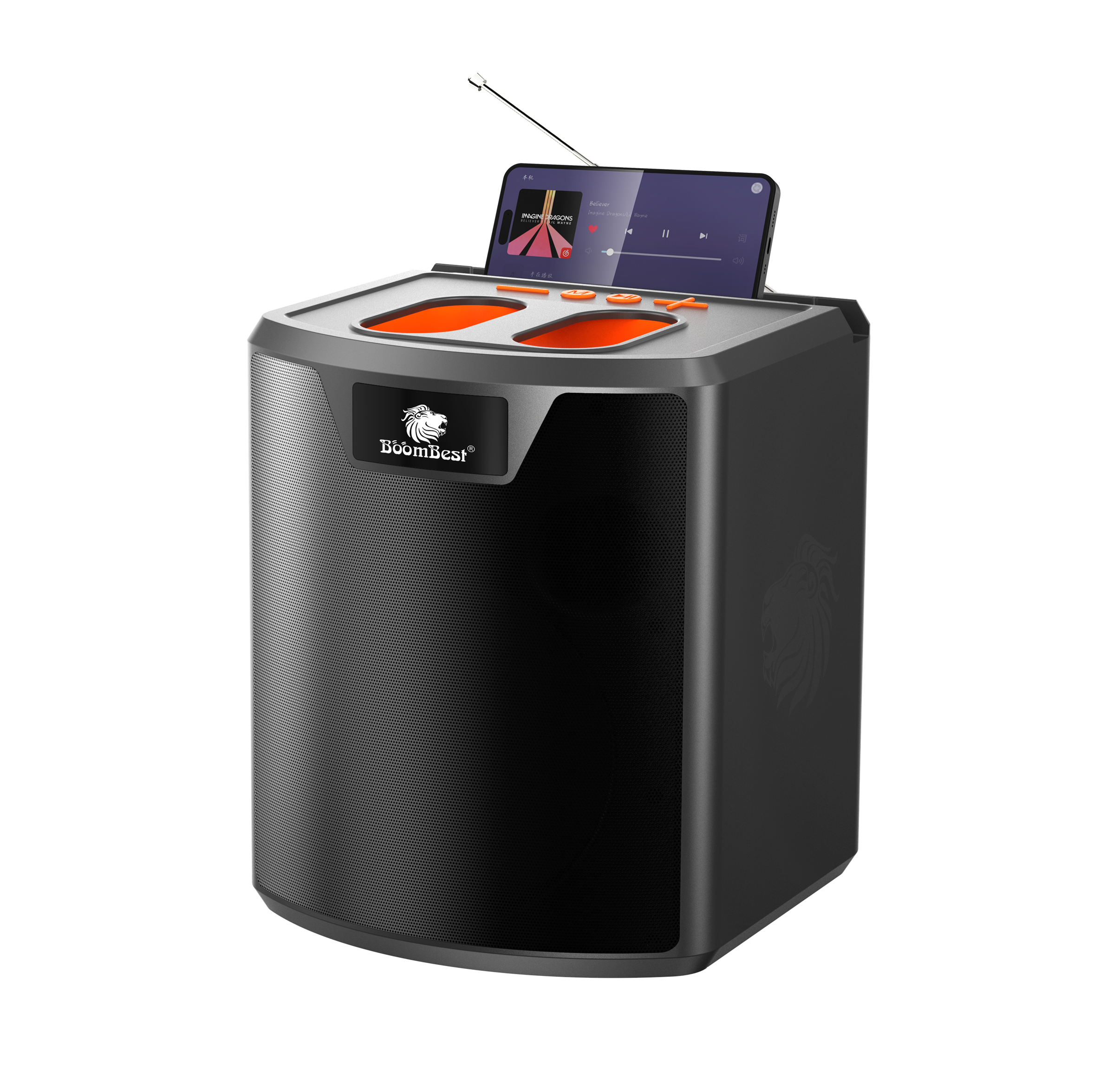 BoomBest Bluetooth Mini Speaker with Heavy Sound with Solar Panel