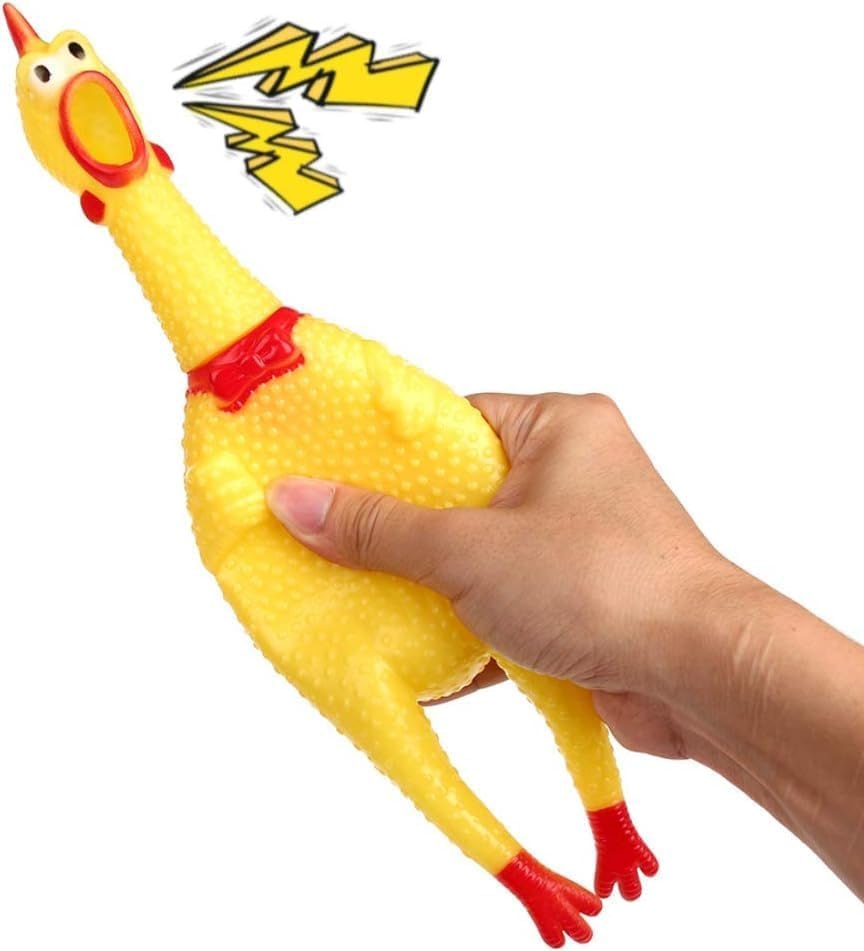 Screaming Chicken: The Perfect Combination of Fun, Durability & Safety for Your Four-Legged Pal, A Must-Have Interactive Dog Toy, Unlock The Ultimate Fun for Your Furry Friend.