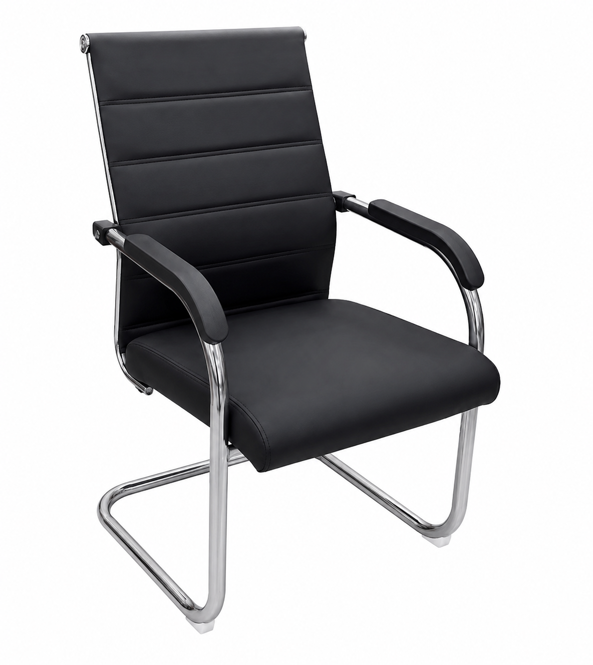 Executive Secretarial Office Chair – Ergonomic Swivel Desk Chair with Adjustable Height, Lumbar Support & stand for stability