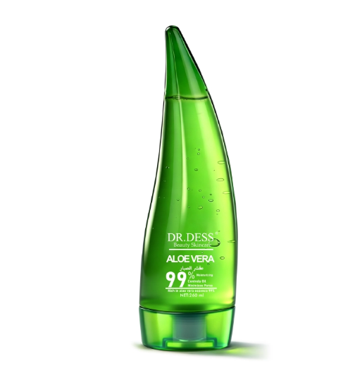 OFFER!! DR.DESS Aloe Vera Soothing Gel Sunburn Repair Gel 99% Natural AloeVera Content Treat Sun Burns and Repairs Skin Faster Hydrating and Moisturizing