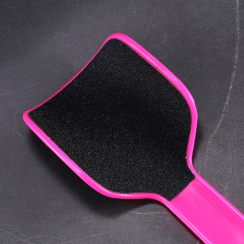 Large-sized U-shaped sandpaper foot exfoliating tool - Dead skin and callus remover for feet, foot stone grinding device, foot board for household use, for trimming and smoothing the heel of the foot.
