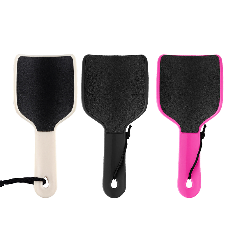 Large-sized U-shaped sandpaper foot exfoliating tool - Dead skin and callus remover for feet, foot stone grinding device, foot board for household use, for trimming and smoothing the heel of the foot.