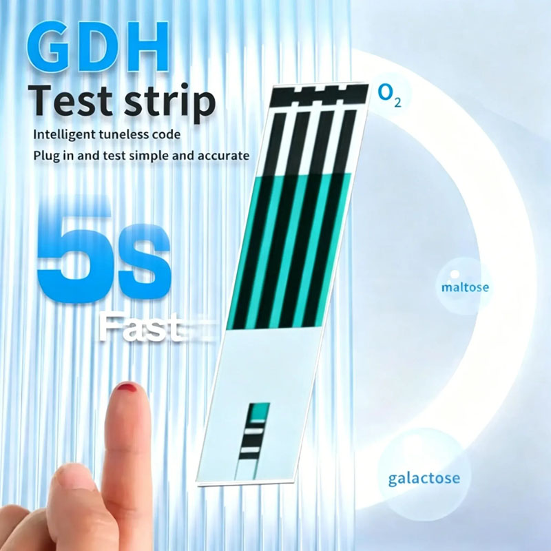 Smart Blood Glucose Meter , Glucometer Blood Sugar Monitor Blood Glucose Test Machine ,with 50 Test Strips, 50 Lancets & Blood Collection Pen，For Diabetes Home