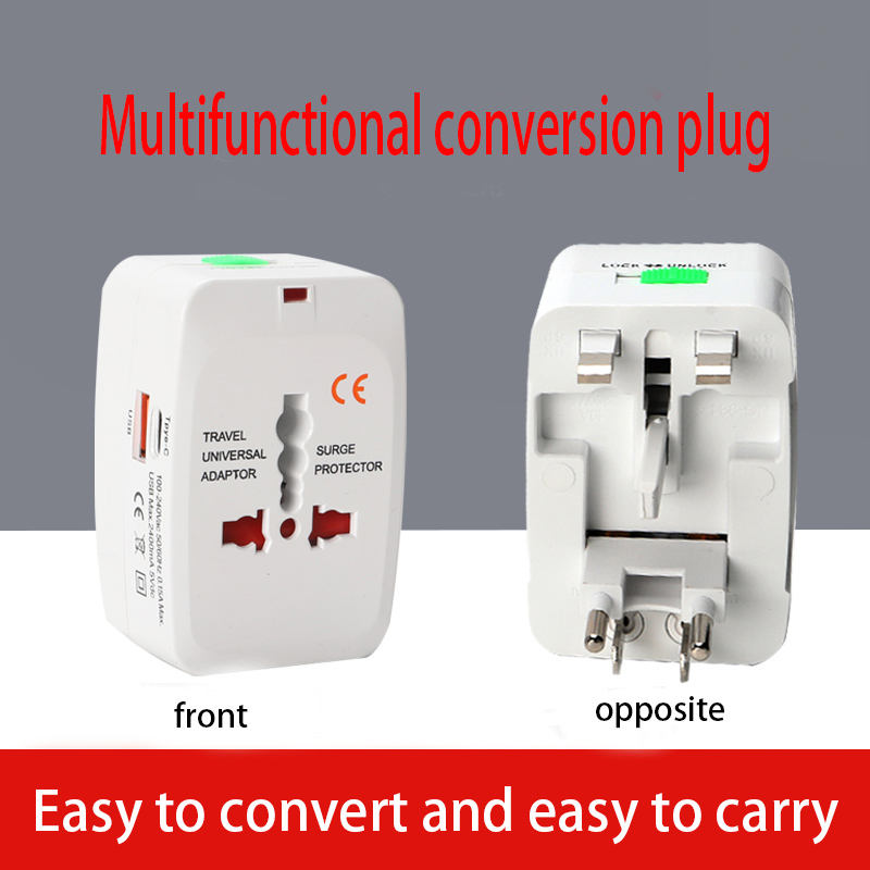 Travel adapter socket multi plug Ac portable socket plug universal adapter ac 220-250V