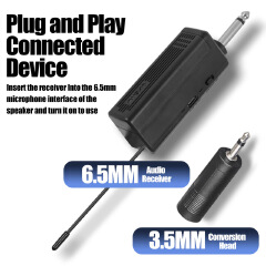 One To Four Wireless Microphone Universal, Suitable For Speaker Amplifiers, Home Karaoke, Entertainment, Stage Ktv，Rechargeable