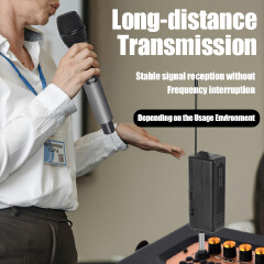 One To Four Wireless Microphone Universal, Suitable For Speaker Amplifiers, Home Karaoke, Entertainment, Stage Ktv，Rechargeable