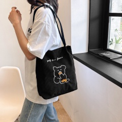 New Arrivals Women'S Bag Tote Bags Large Capacity Art Simple Personality All-In-One Shoulder Bag  Handbags Corduroy Canvas Storage Bag