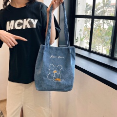 New Arrivals Women'S Bag Tote Bags Large Capacity Art Simple Personality All-In-One Shoulder Bag  Handbags Corduroy Canvas Storage Bag