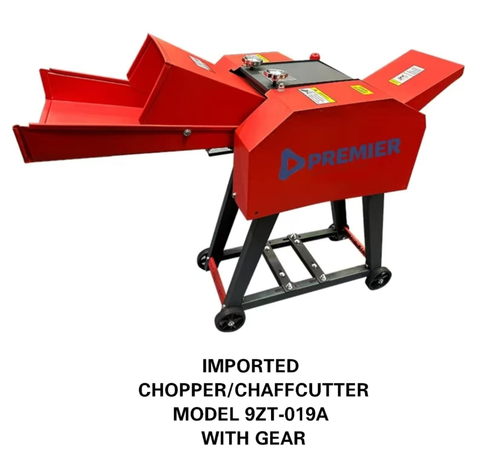 Imported 9ZT-019A Chaff Cutter Machine with Gear – Heavy Duty Grass & Fodder Chopper