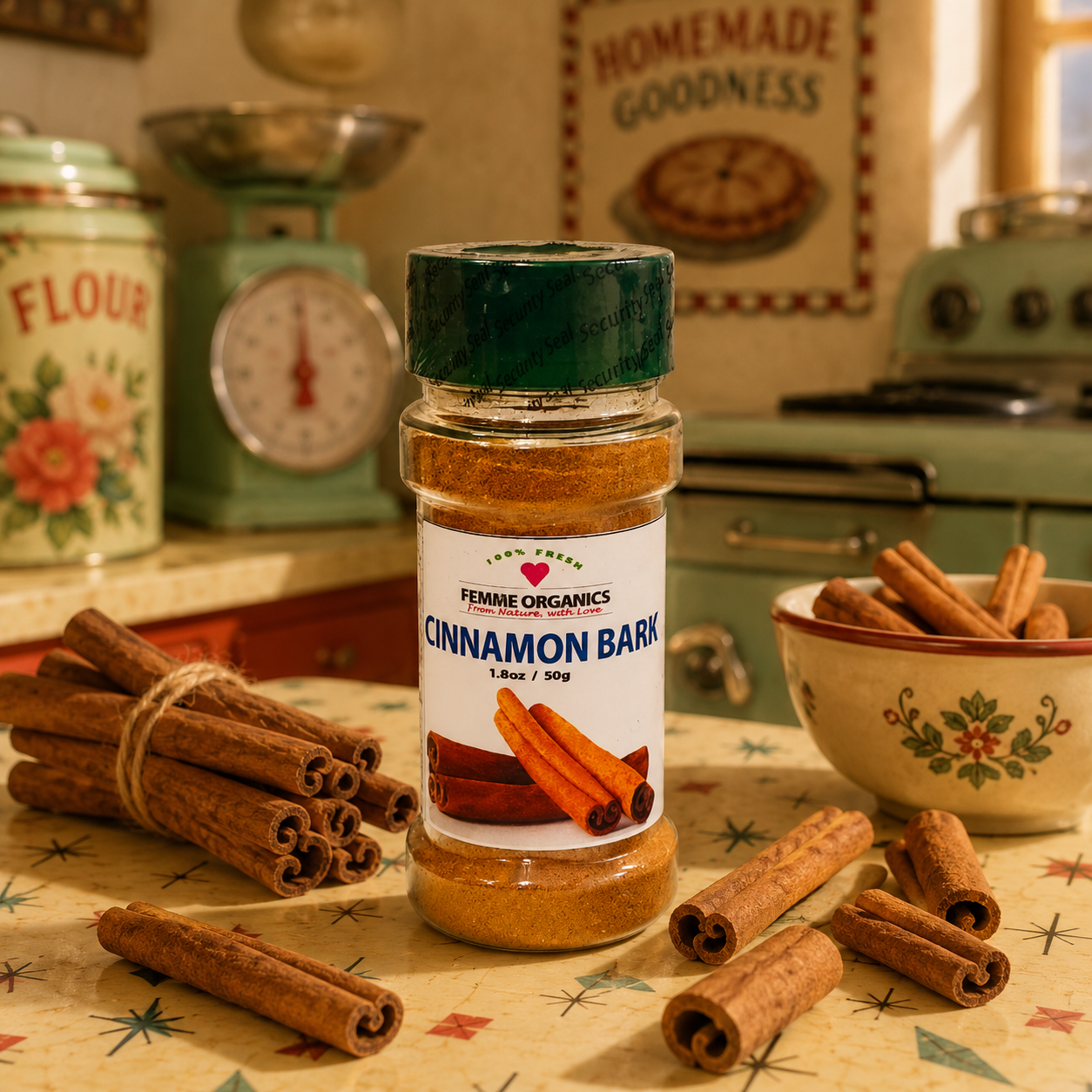 Femme Organics Cinnamon Powder