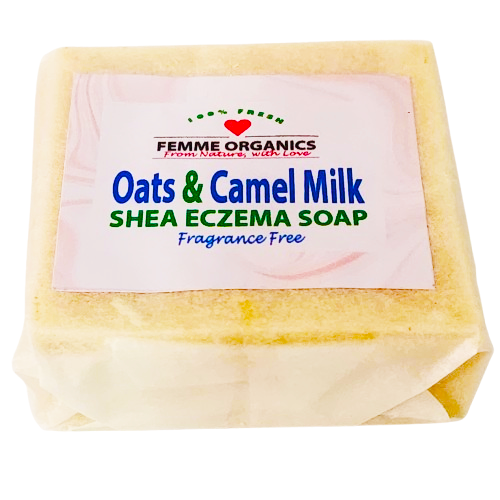 Femme Organics Oats & Camel Milk Shea Eczema Soap