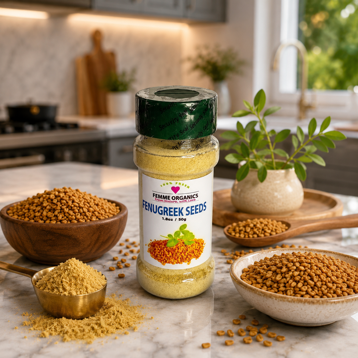 Femme Organics Fenugreek Powder