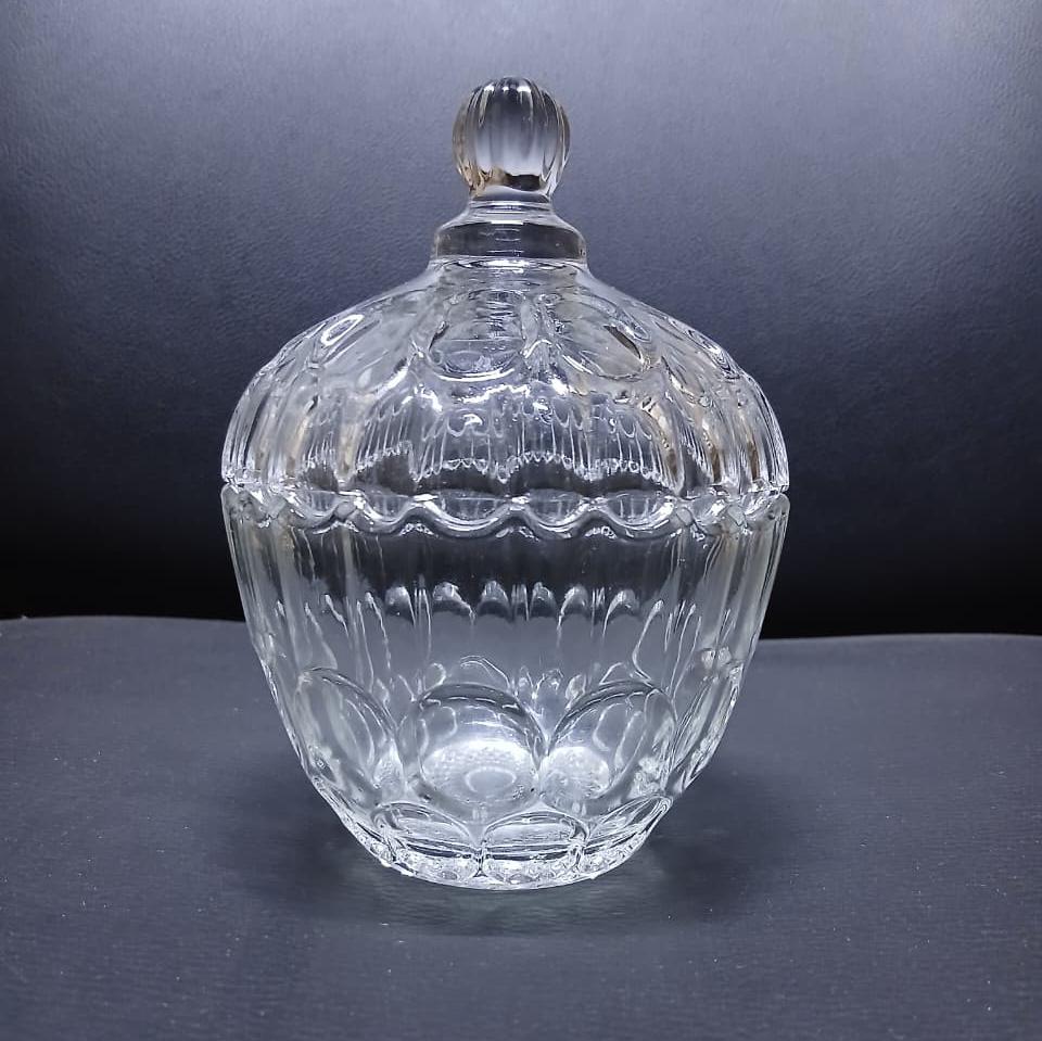 Elegant Clear Glass Sugar Dish with Lid 🍬 Vintage-Inspired Crystal Serving Bowl | Sophisticated Tableware for Coffee, Tea & Dessert | Durable Lead-Free Glass Sugar Container with Spoon Slot ✨
