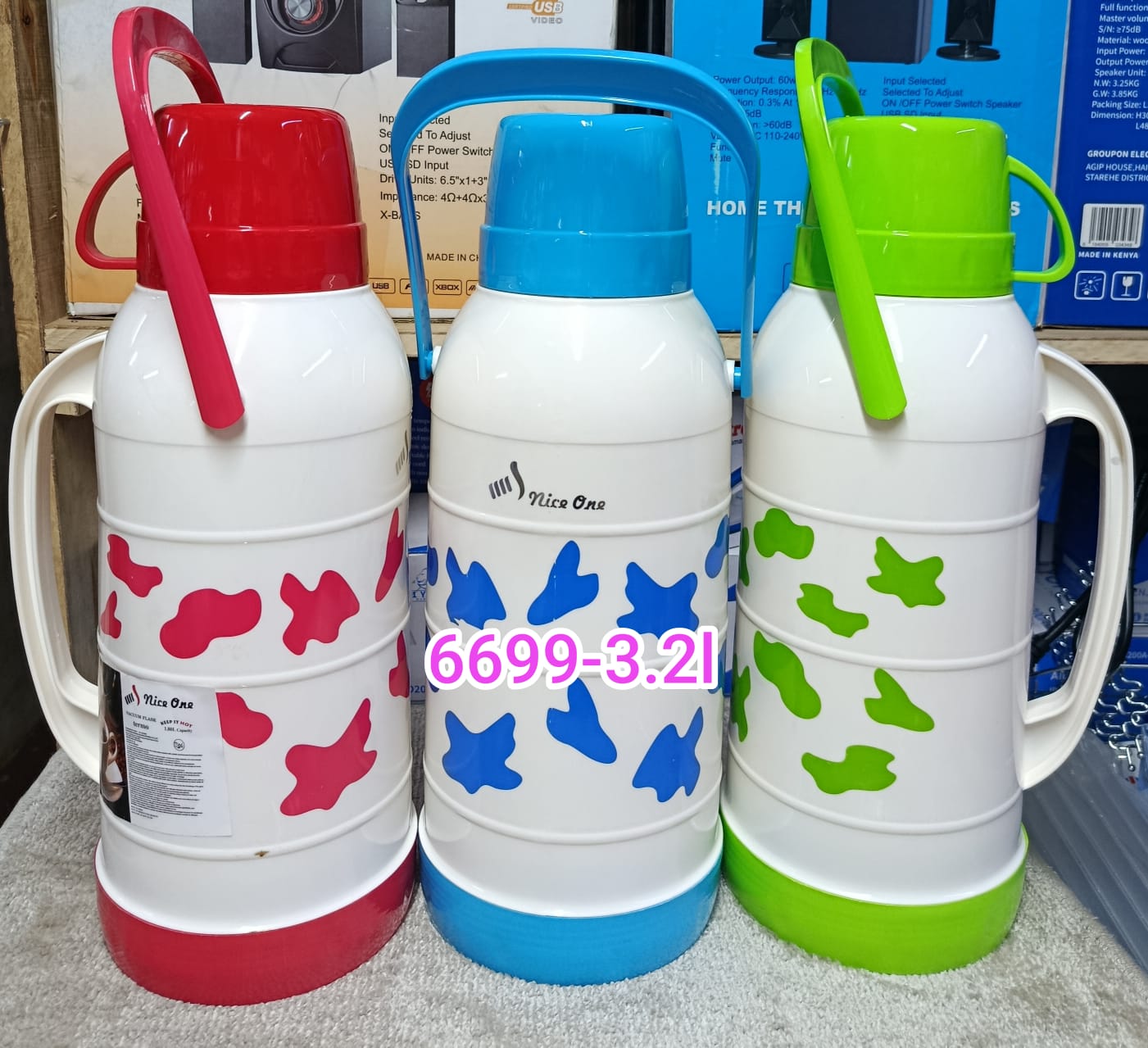 "Nice One" Thermal Vacuum Flask (Model 6699-3.2l) 🐄✨