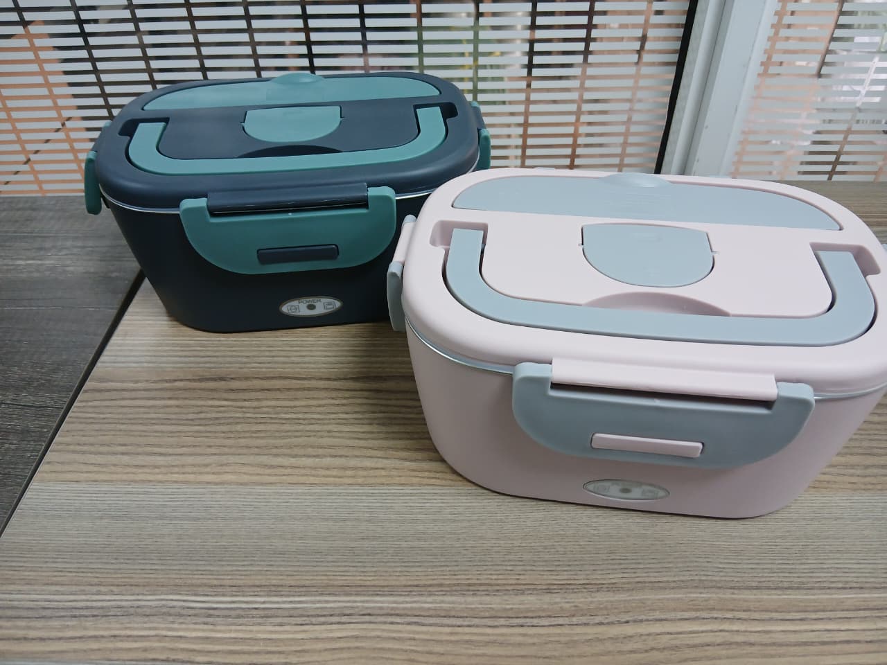 1pc Portable Electric Self-Heating Lunch Box with Removable 304 Stainless Steel Container 🍱