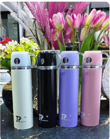 1pc 500ml Jamespot Unbreakable Stainless Steel Thermal Flask ☕