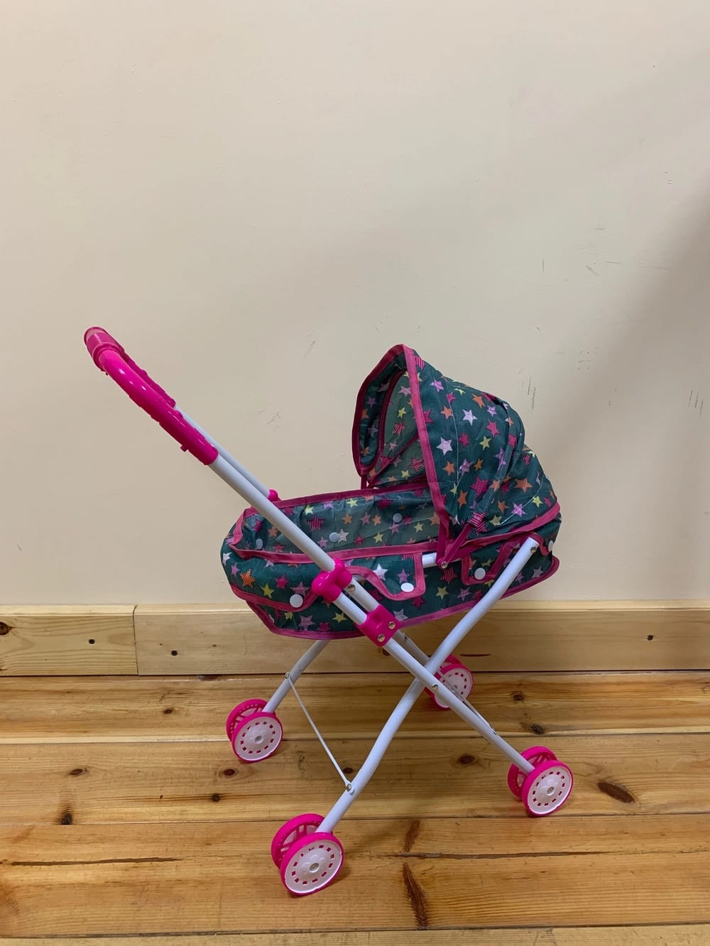 Children's Foldable Toy Doll Stroller / Pram with Canopy
