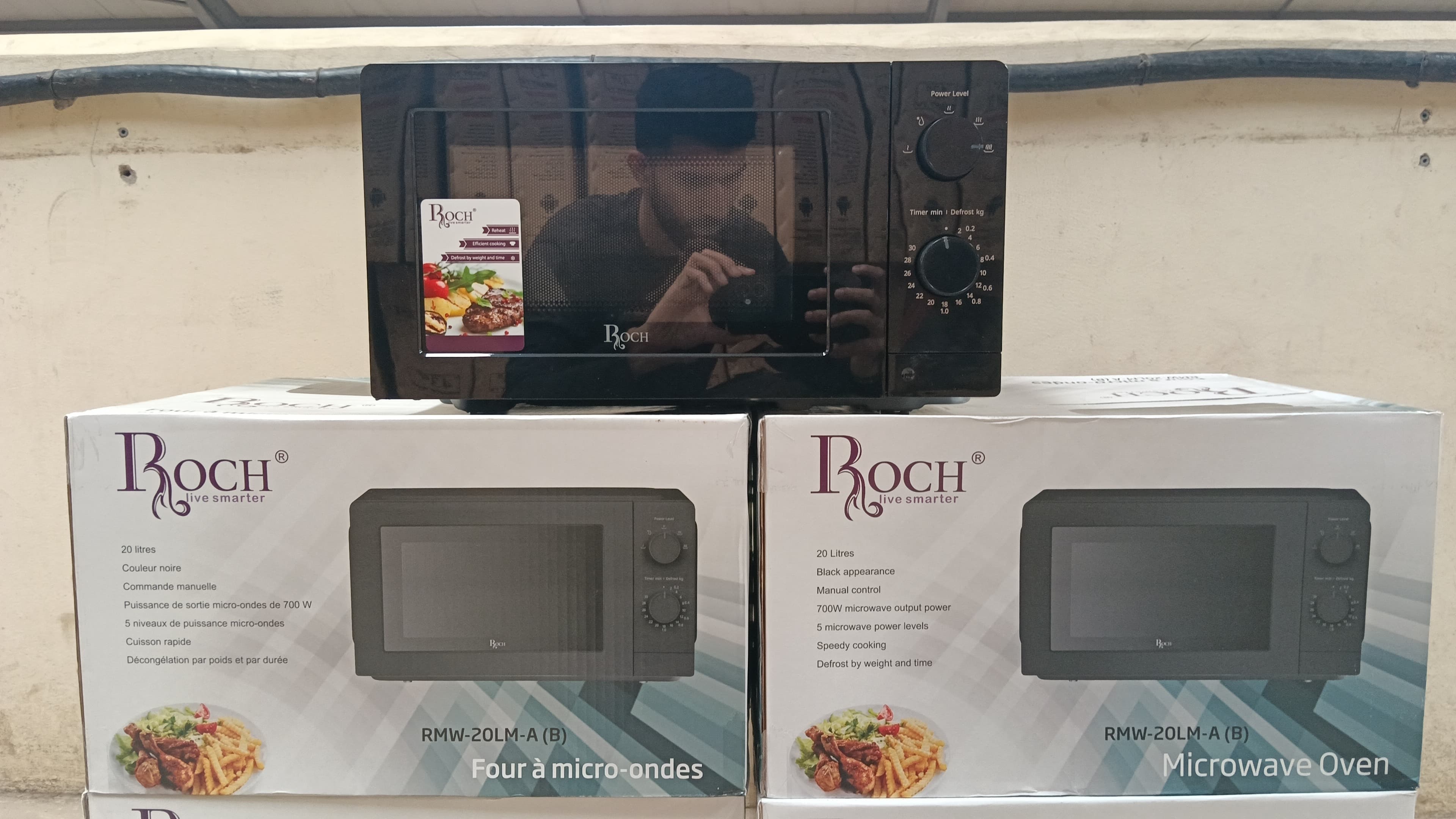 Roch Manual Control Microwave Oven