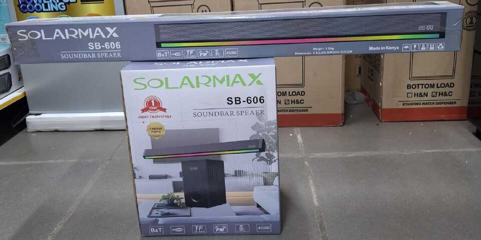 🎯 SMART BUY OFFER 🎯 - A 1 pc Solarmax soundbar At Affordable price and of very high quality