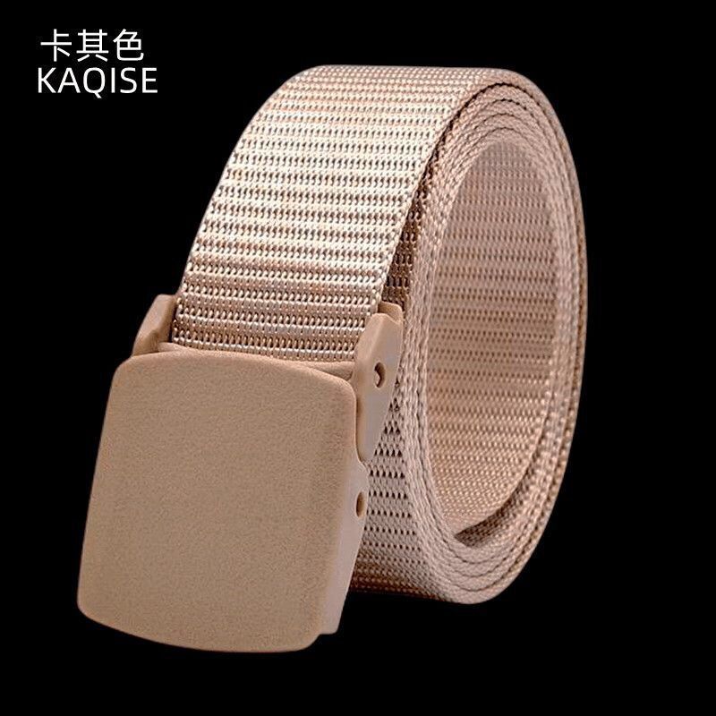 Hot selling  tactical belt men's outdoor nylon buckle belt men's high-end belt
