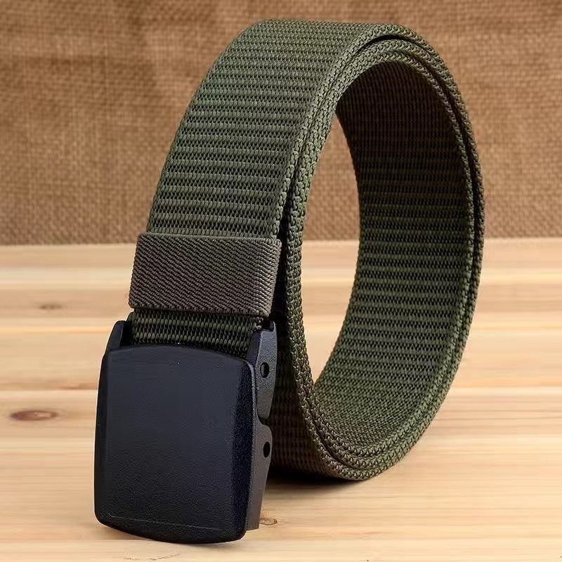 Hot selling  tactical belt men's outdoor nylon buckle belt men's high-end belt