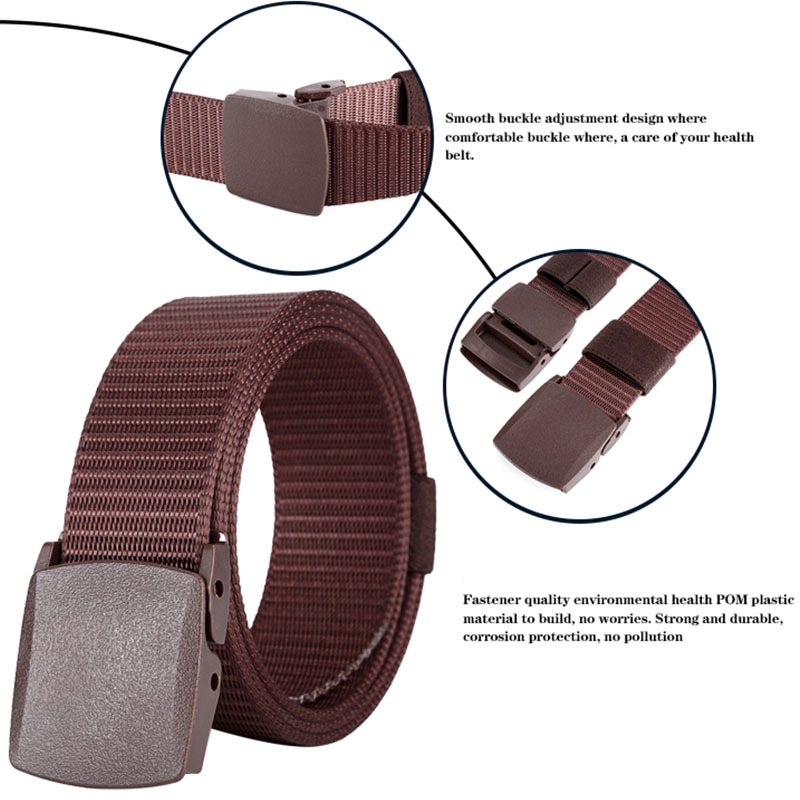 Hot selling  tactical belt men's outdoor nylon buckle belt men's high-end belt