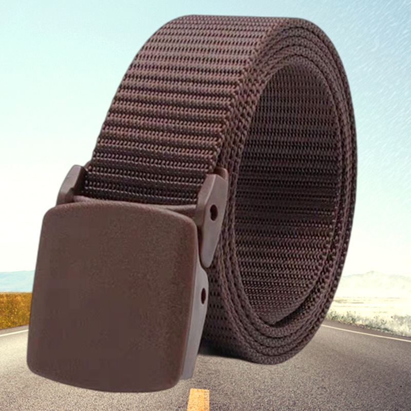 Hot selling  tactical belt men's outdoor nylon buckle belt men's high-end belt