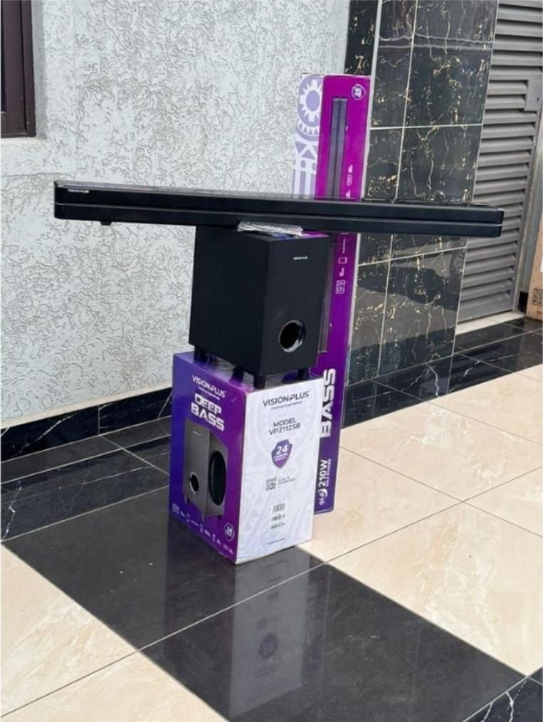 1pc Vision Plus Soundbar with Subwoofer (Model VP2112SB) 🔊