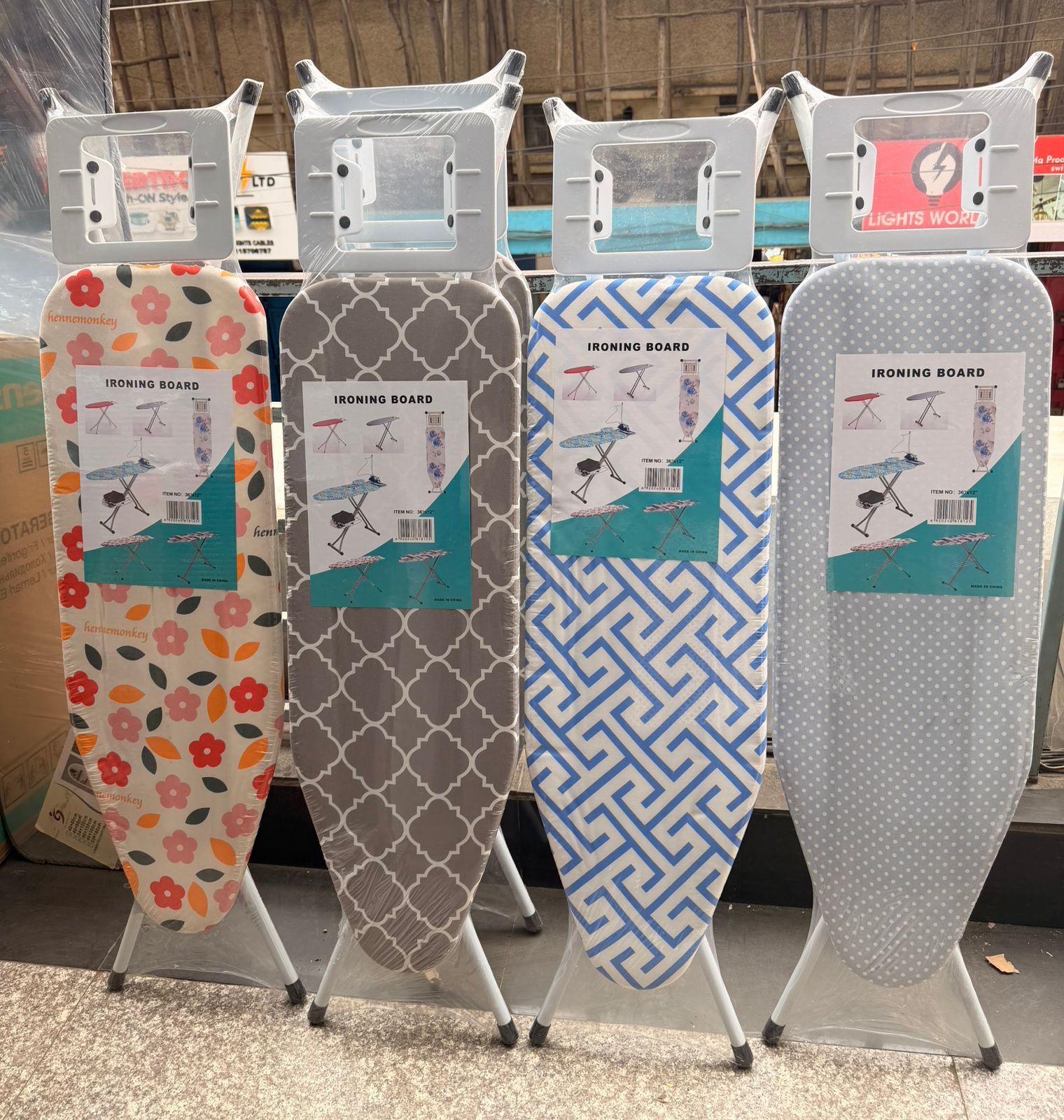 1pc Imported Metallic Foldable Ironing Board 👔