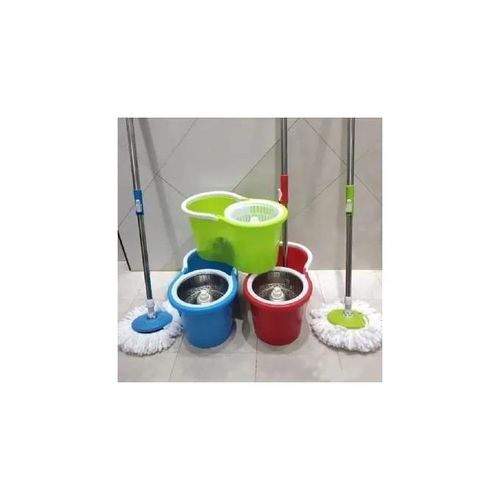Metallic 360 Rotate Spin Mop+ Bucket Set