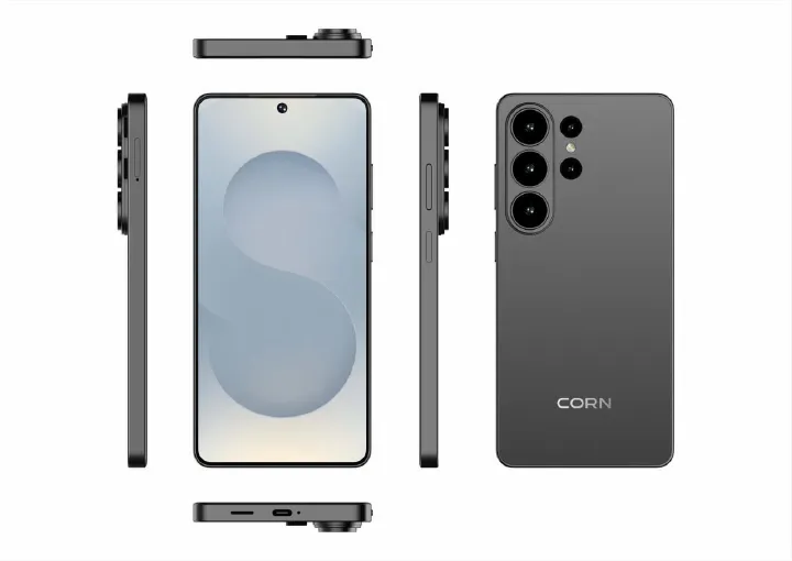 CORN Classy S26 Ultra 64gb storage 5GB( 2+3GB EXTENDED RAM) 5000MAh REAL battery 6.6"HD+ screen DISPLAY Fingerprint Type C 13mp ULTRA CAMERA + 8mp selfie Dual sim ANDROID SMARTPHONE+FREE GIFTS FOR YOU