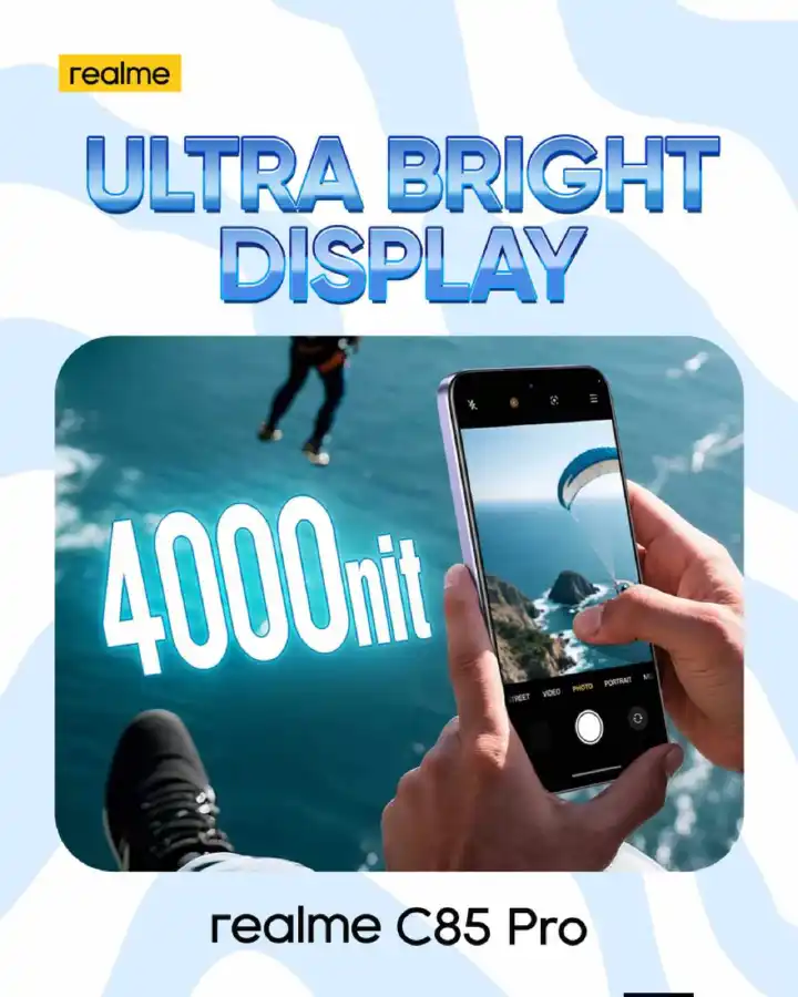 BRAND New Arrival Realme C85 Pro AI phone 256GB+8GB 6.8'' 120Hz AMOLED 7000mAh 45W Titan Battery IP69 PR0 Water Resistance 50MP Android 15 Type-C Dual Sim Smart Phones Fingerprint Unlock SMARTPHONES