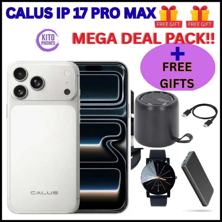 NEW ARRIVAL! CALUS IP 17 PRO MAX, 512GB ROM + 8GB RAM, 50MP REAR CAMERA, 50MP SELFIE, 5G SUPERFAST NETWORK SPEED, 6.9 DISPLAY, ANDROID 14, 5000 MAH BATTERY 1 YR WARRANTY +FREE GIFTS FOR YOU